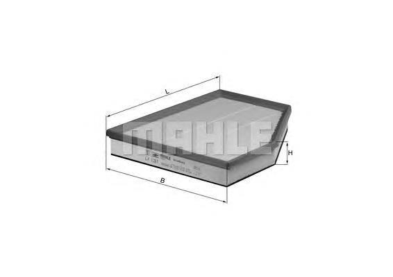 Filtro de ar Mahle Original LX1261 preço, a partir de 29,81 USD