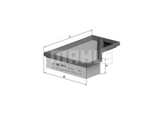 LX1213 Mahle Original Filtro de ar
