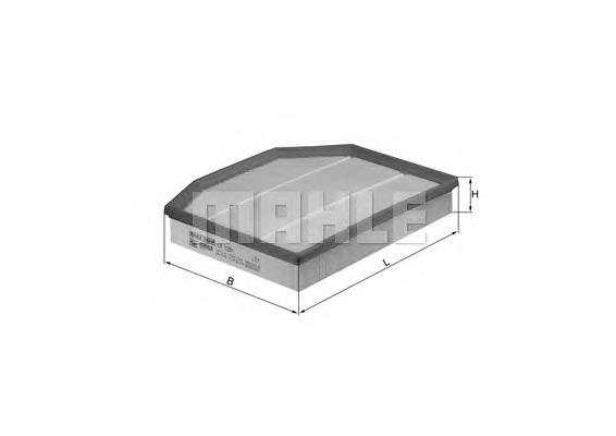 Filtro de ar Mahle Original LX1250 preço, a partir de 20,36 USD