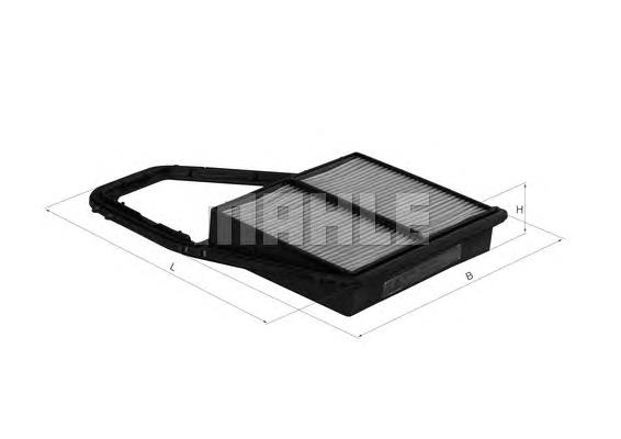 Filtro de ar LX1689 Mahle Original