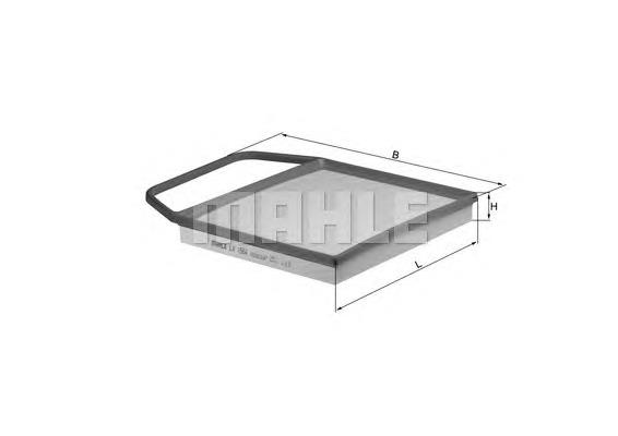 Filtro de ar Mahle Original LX1564 preço, a partir de 15,32 USD