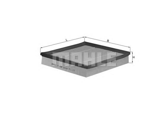 Filtro de ar Mahle Original LX1586 preço, a partir de 12,33 USD