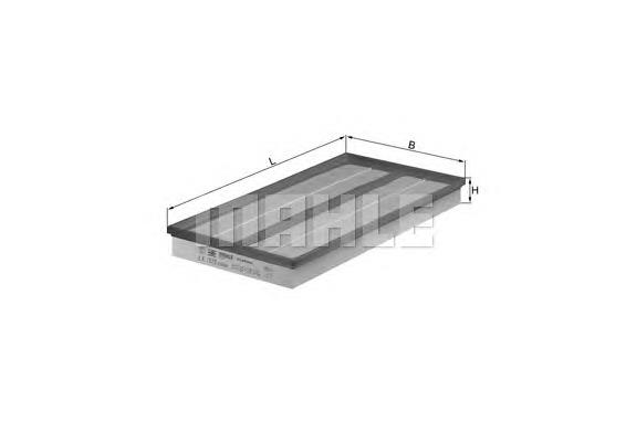 Filtro de ar Mahle Original LX1573 preço, a partir de 14,51 USD