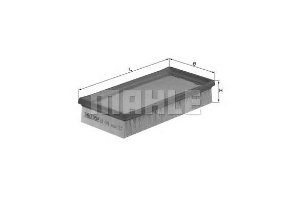 LX1576 Mahle Original Filtro de ar