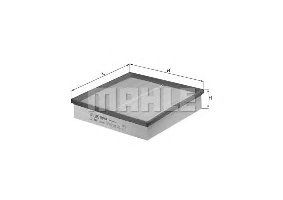 Filtro de ar Mahle Original LX946 preço, a partir de 11,90 USD