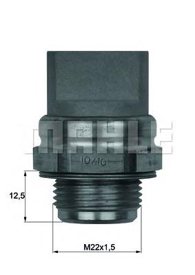 Sensor de temperatura do fluido de esfriamento (de ativação de ventilador do radiador) 99590085701 Vika
