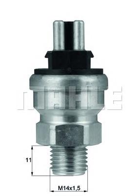Sensor de temperatura do fluido de esfriamento (de ativação de ventilador do radiador) Mercedes A0065459124