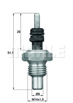 Compre 0065423417 Mercedes Sensor de temperatura do fluido de esfriamento