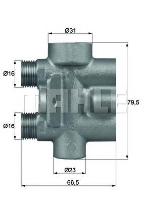 Termostato do sistema de esfriamento de óleo da Caixa Automática de Mudança VAG 7L0317027 preço, a partir de 52,82 USD