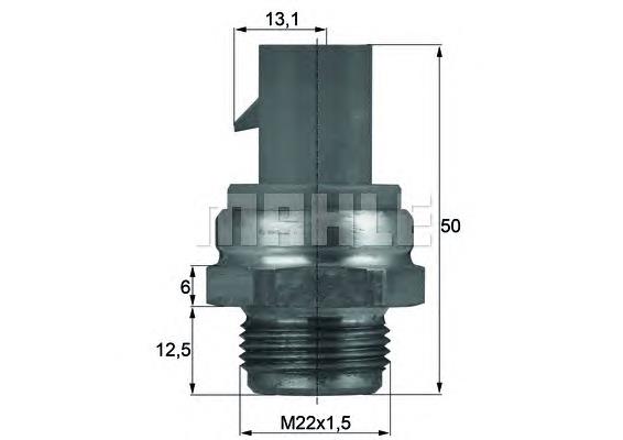 Compre 0005992746 Fiat/Alfa/Lancia Sensor de temperatura do fluido de esfriamento (de ativação de ventilador do radiador)