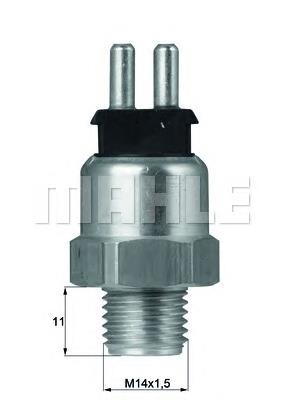 Sensor de temperatura do fluido de esfriamento (de ativação de ventilador do radiador) Mercedes 0065451524
