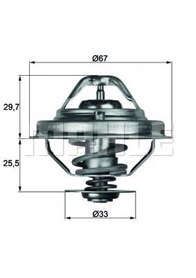 Termostato Mahle Original TX3880D preço, a partir de 12,91 USD