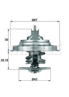Termostato Ford 4356545 preço, a partir de 26,51 USD