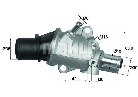 TX17878D Mahle Original Termostato