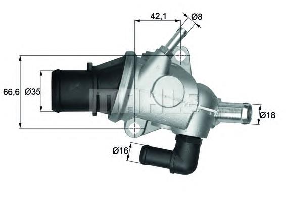Termostato 0060653946 Fiat/Alfa/Lancia