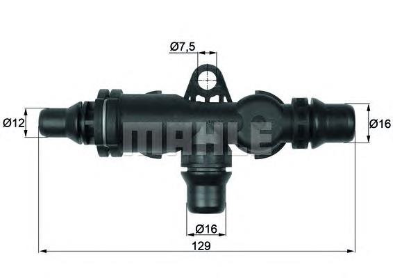 Termostato do sistema de esfriamento de óleo da Caixa Automática de Mudança BMW 17107559966 preço, a partir de 58,42 USD