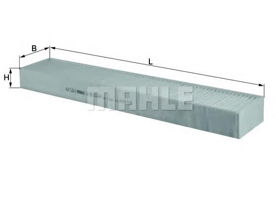 Filtro de salão Mahle Original LA582 preço, a partir de 25,60 USD