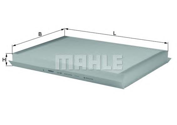 Filtro de salão Mahle Original LA307 preço, a partir de 11,64 USD