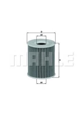 Filtro de óleo Mahle Original OX422D preço, a partir de 7,43 USD