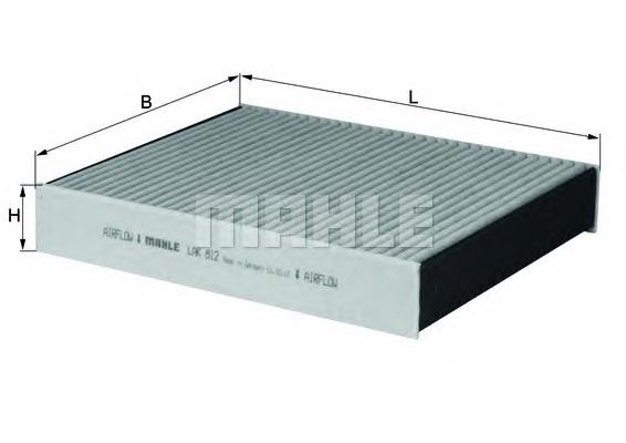 Filtro de salão Mahle Original LAK812 preço, a partir de 29,34 USD