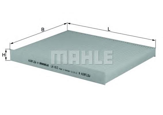 Filtro de salão Mahle Original LA813 preço, a partir de 12,31 USD