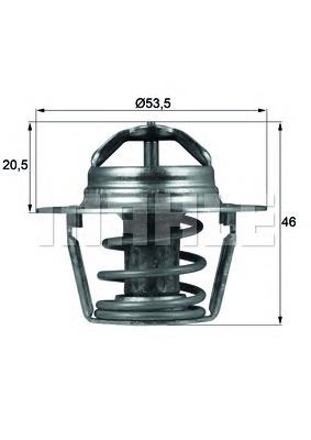 Termostato Mitsubishi M863985 preço, a partir de 8,02 USD