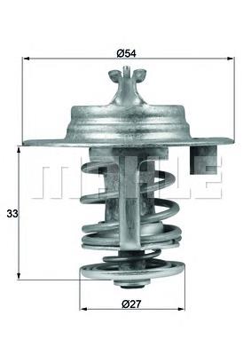 Termostato Fiat/Alfa/Lancia 7615237