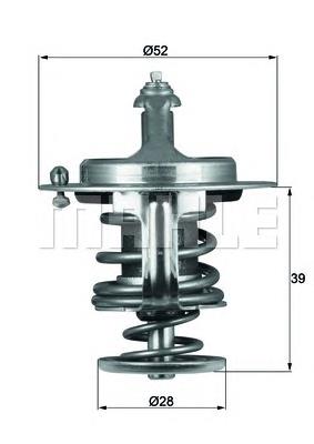 Termostato Mahle Original TX7182D preço, a partir de 24,50 USD