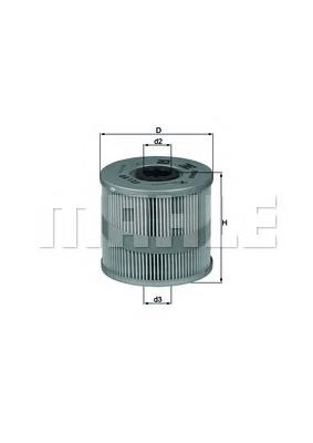 Filtro de óleo Mahle Original OX122D preço, a partir de 11,22 USD