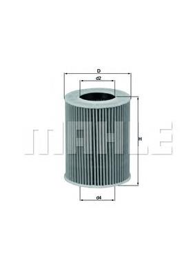 Filtro de óleo Mahle Original OX369D preço, a partir de 8,63 USD