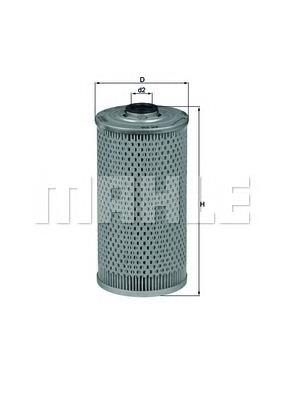 Compre OX39D Mahle Original Filtro de óleo