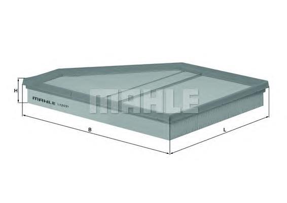 LX2097 Mahle Original Filtro de ar