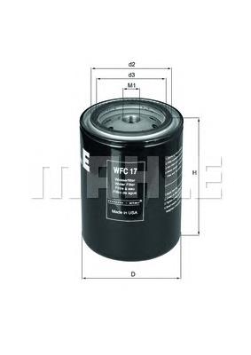 Filtro do sistema de esfriamento 21192875 Volvo