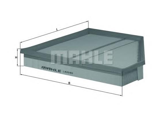 Filtro de ar Mahle Original LX2098 preço, a partir de 23,41 USD
