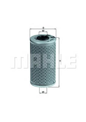 Filtro de óleo Mahle Original OX103D preço, a partir de 13,67 USD
