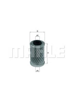 Filtro de óleo OX115 Mahle Original