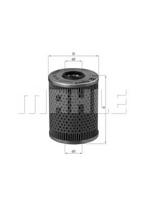 Compre OX187D Mahle Original Filtro de óleo