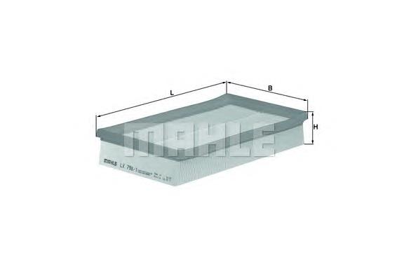 Filtro de ar Mahle Original LX7981 preço, a partir de 10,41 USD