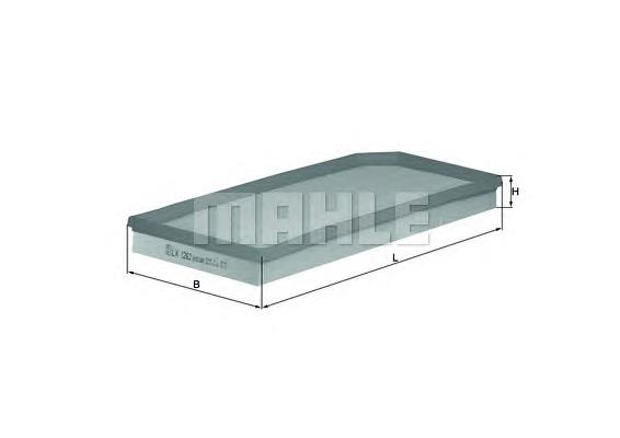 Filtro de ar LX1262 Mahle Original