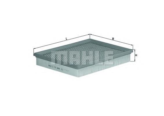 Filtro de ar Mahle Original LX1758 preço, a partir de 12,47 USD