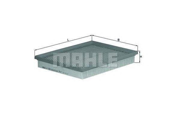 Filtro de ar Mahle Original LX1662 preço, a partir de 14,86 USD