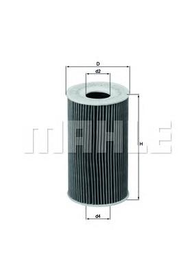 Compre OX1281D Mahle Original Filtro de óleo