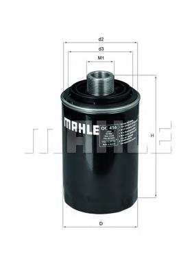 Compre OC456 Mahle Original Filtro de óleo