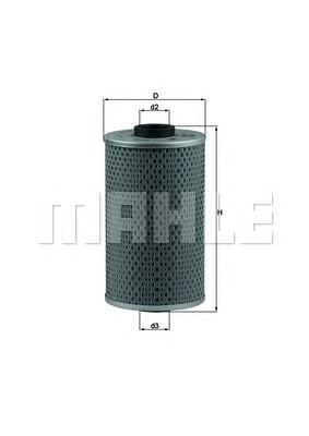 Compre OX40 Mahle Original Filtro de óleo