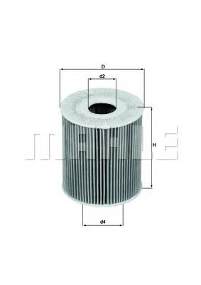 Filtro de óleo Mahle Original OX175D preço, a partir de 5,56 USD