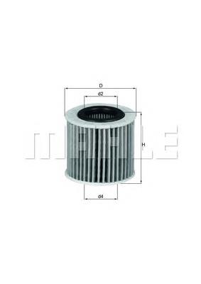 Filtro de óleo Mahle Original OX416D1 preço, a partir de 5,86 USD