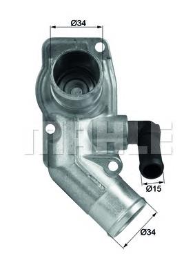TI4392D Mahle Original Caixa do termostato