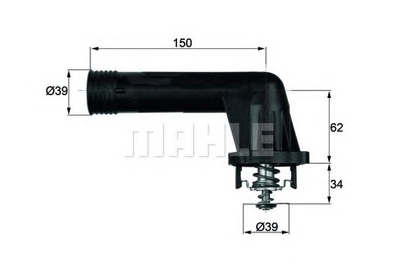 Termostato Mahle Original TI2095 preço, a partir de 34,11 USD