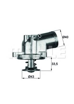 Termostato Mahle Original TI2187 preço, a partir de 29,61 USD