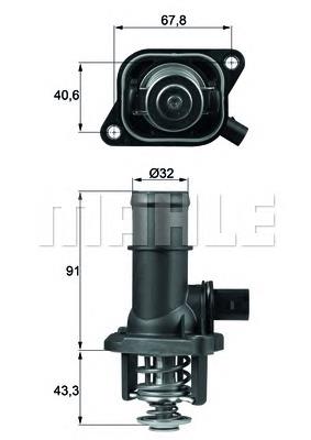 Termostato Mahle Original TI16105 preço, a partir de 43,56 USD